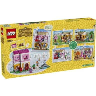 LEGO 77057 Animal Crossing Kreatywne domy: Pory zabawy – zdjęcie