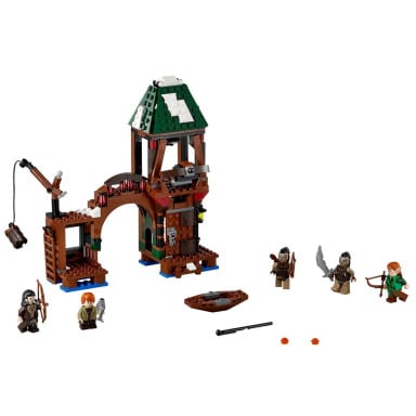 LEGO 79016 Hobbit Atak na Miasto na Jeziorze – zdjęcie