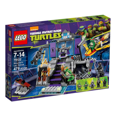 LEGO 79122 Teenage Mutant Ninja Turtles Ratunek z kryjówki Shreddera – zdjęcie