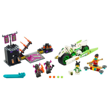 LEGO 80006 Monkie Kid Motocykl Biały Smok – zdjęcie