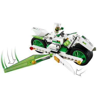 LEGO 80006 Monkie Kid Motocykl Biały Smok – zdjęcie