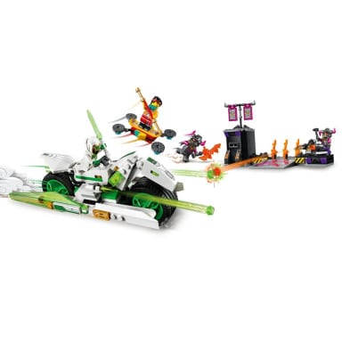 LEGO 80006 Monkie Kid Motocykl Biały Smok – zdjęcie