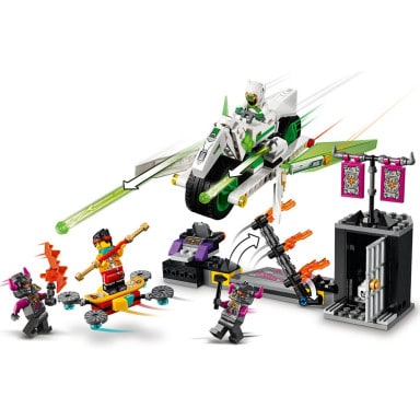 LEGO 80006 Monkie Kid Motocykl Biały Smok – zdjęcie