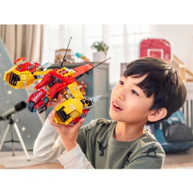 LEGO 80008 Monkie Kid Odrzutowiec Monkie Kida – zdjęcie