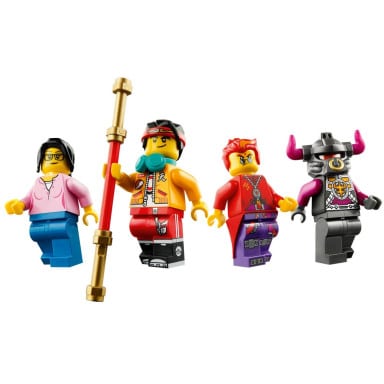 LEGO 80008 Monkie Kid Odrzutowiec Monkie Kida – zdjęcie