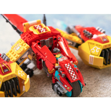 LEGO 80008 Monkie Kid Odrzutowiec Monkie Kida – zdjęcie