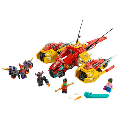 LEGO 80008 Monkie Kid Odrzutowiec Monkie Kida – zdjęcie