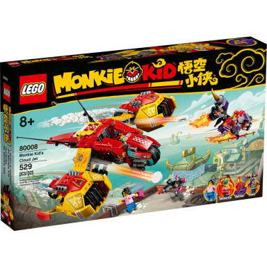 LEGO 80008 Monkie Kid Odrzutowiec Monkie Kida – zdjęcie