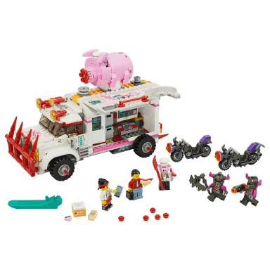 LEGO 80009 Monkie Kid Foodtruck Pigsy’ego – zdjęcie