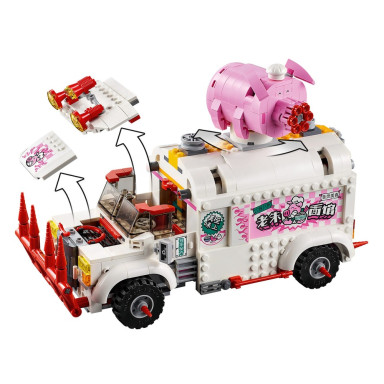 LEGO 80009 Monkie Kid Foodtruck Pigsy’ego – zdjęcie