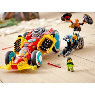 LEGO 80015 Chmurkowy roadster Monkie Kida – zdjęcie
