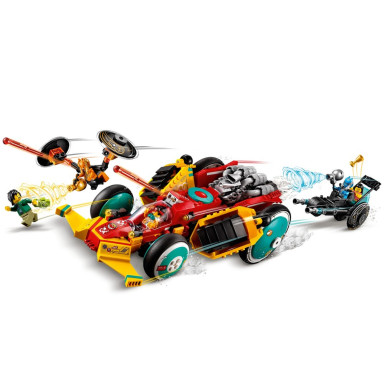 LEGO 80015 Chmurkowy roadster Monkie Kida – zdjęcie