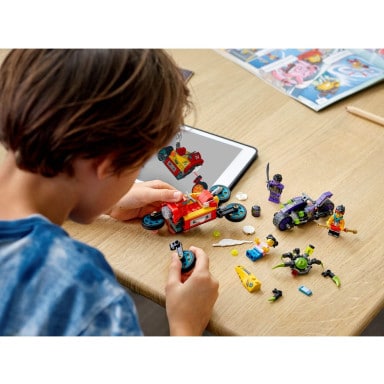 LEGO 80018 Podniebny motocykl Monkie Kida – zdjęcie