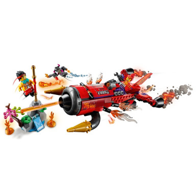 LEGO 80019 Monkie Kid Piekielny odrzutowiec Red Sona – zdjęcie