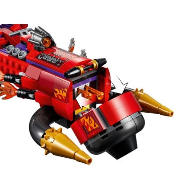 LEGO 80019 Monkie Kid Piekielny odrzutowiec Red Sona – zdjęcie