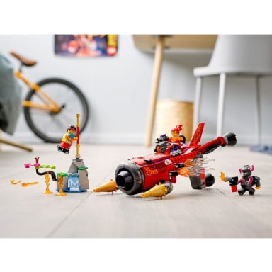 LEGO 80019 Monkie Kid Piekielny odrzutowiec Red Sona – zdjęcie