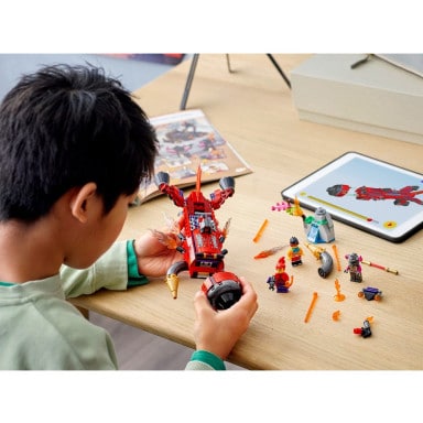 LEGO 80019 Monkie Kid Piekielny odrzutowiec Red Sona – zdjęcie