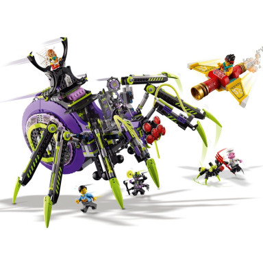 LEGO 80022 Monkie Kid Baza arachnoidów Spider Queen – zdjęcie