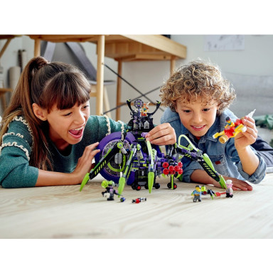 LEGO 80022 Monkie Kid Baza arachnoidów Spider Queen – zdjęcie