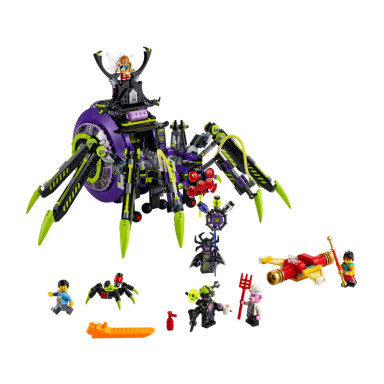 LEGO 80022 Monkie Kid Baza arachnoidów Spider Queen – zdjęcie