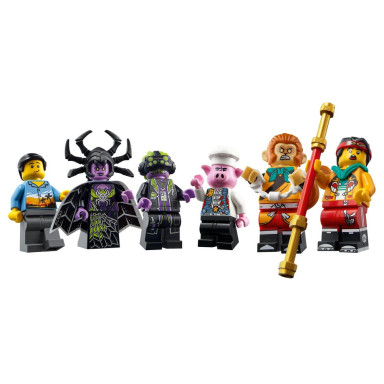 LEGO 80022 Monkie Kid Baza arachnoidów Spider Queen – zdjęcie