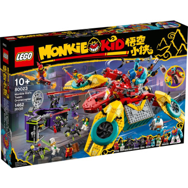 LEGO 80023 Monkie Kid Dronkopter ekipy Monkie Kida – zdjęcie