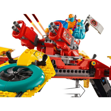 LEGO 80023 Monkie Kid Dronkopter ekipy Monkie Kida – zdjęcie
