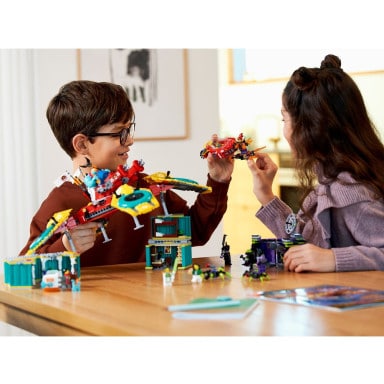 LEGO 80023 Monkie Kid Dronkopter ekipy Monkie Kida – zdjęcie