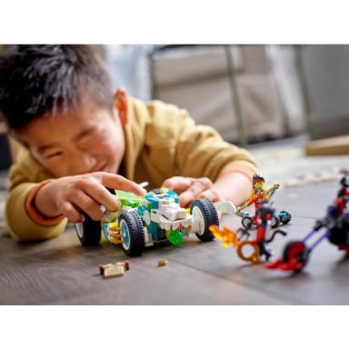 LEGO 80031 Monkie Kid Smoczy pojazd Mei – zdjęcie