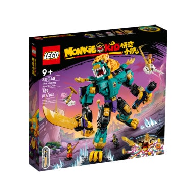 LEGO 80048 Monkie Kid Potężny Azure Lion – zdjęcie