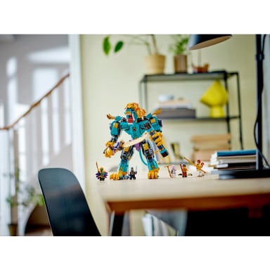 LEGO 80048 Monkie Kid Potężny Azure Lion – zdjęcie