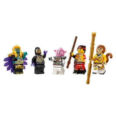 LEGO 80048 Monkie Kid Potężny Azure Lion – zdjęcie