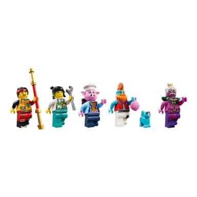 LEGO 80055 Monkie Kid Ciężarówka ekipy Monkie Kida – zdjęcie