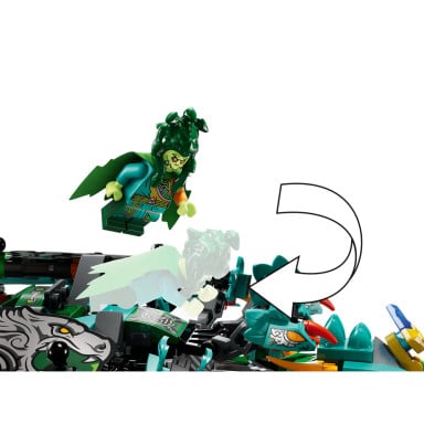 LEGO 80056 Monkie Kid Dziewięciogłowa bestia – zdjęcie