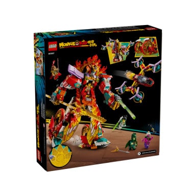 LEGO 80057 Monkie Kid Mech ognistego pierścienia Nezhy – zdjęcie