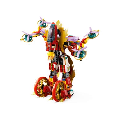 LEGO 80057 Monkie Kid Mech ognistego pierścienia Nezhy – zdjęcie