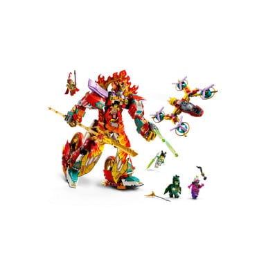 LEGO 80057 Monkie Kid Mech ognistego pierścienia Nezhy – zdjęcie