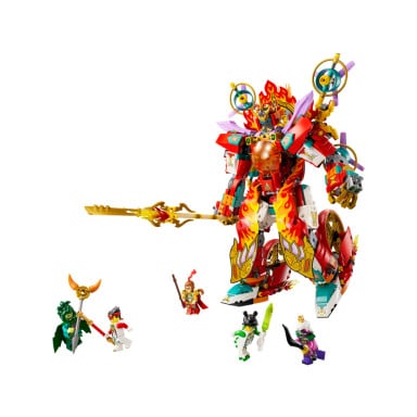 LEGO 80057 Monkie Kid Mech ognistego pierścienia Nezhy – zdjęcie