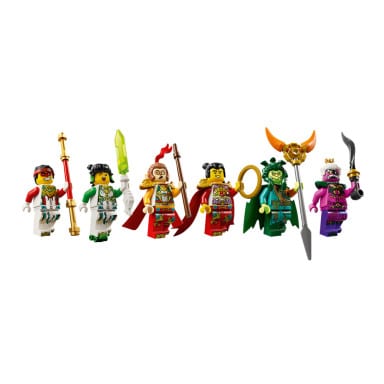 LEGO 80057 Monkie Kid Mech ognistego pierścienia Nezhy – zdjęcie