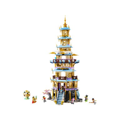 LEGO 80058 Monkie Kid Niebiańska pagoda – zdjęcie