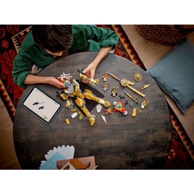LEGO 80065 Monkie Kid Niebiański mech Erlanga – zdjęcie