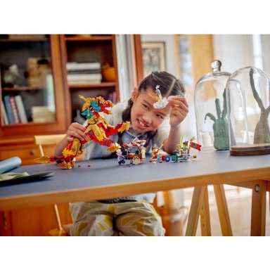 LEGO 80066 Monkie Kid Mityczne stworzenie Qilin – zdjęcie
