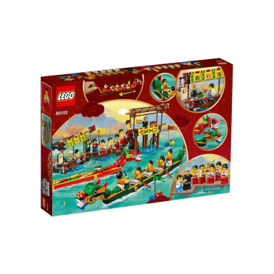 LEGO 80103 Wyścig smoczych łodzi – zdjęcie