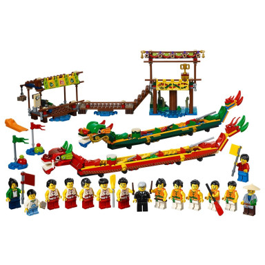 LEGO 80103 Wyścig smoczych łodzi – zdjęcie
