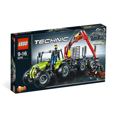 LEGO 8049 Technic Traktor z ładowarką kłód – zdjęcie