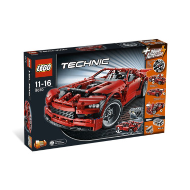 LEGO 8070 Technic Supersamochód – zdjęcie