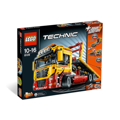 LEGO 8109 Technic Ciężarówka z płaską platformą – zdjęcie