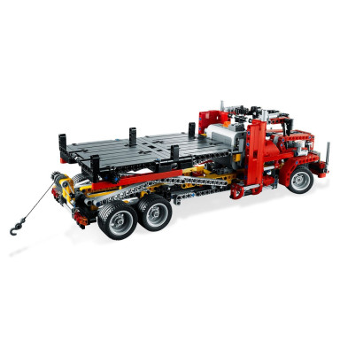 LEGO 8109 Technic Ciężarówka z płaską platformą – zdjęcie