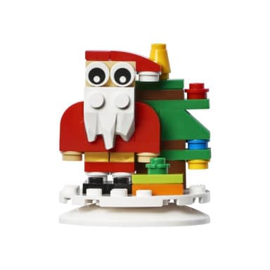 LEGO 854037 Świąteczna bombka z Mikołajem – zdjęcie