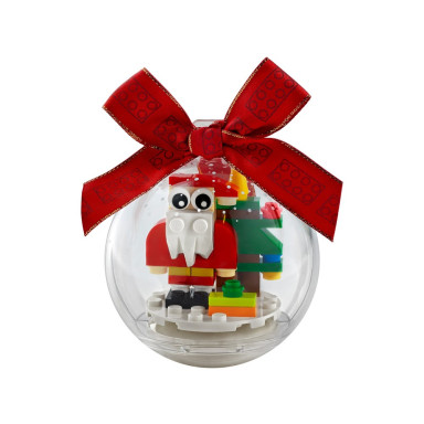 LEGO 854037 Świąteczna bombka z Mikołajem – zdjęcie
